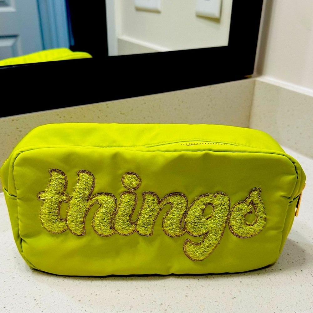 “Things” Large Nylon Toiletry/Storage Travel Bag